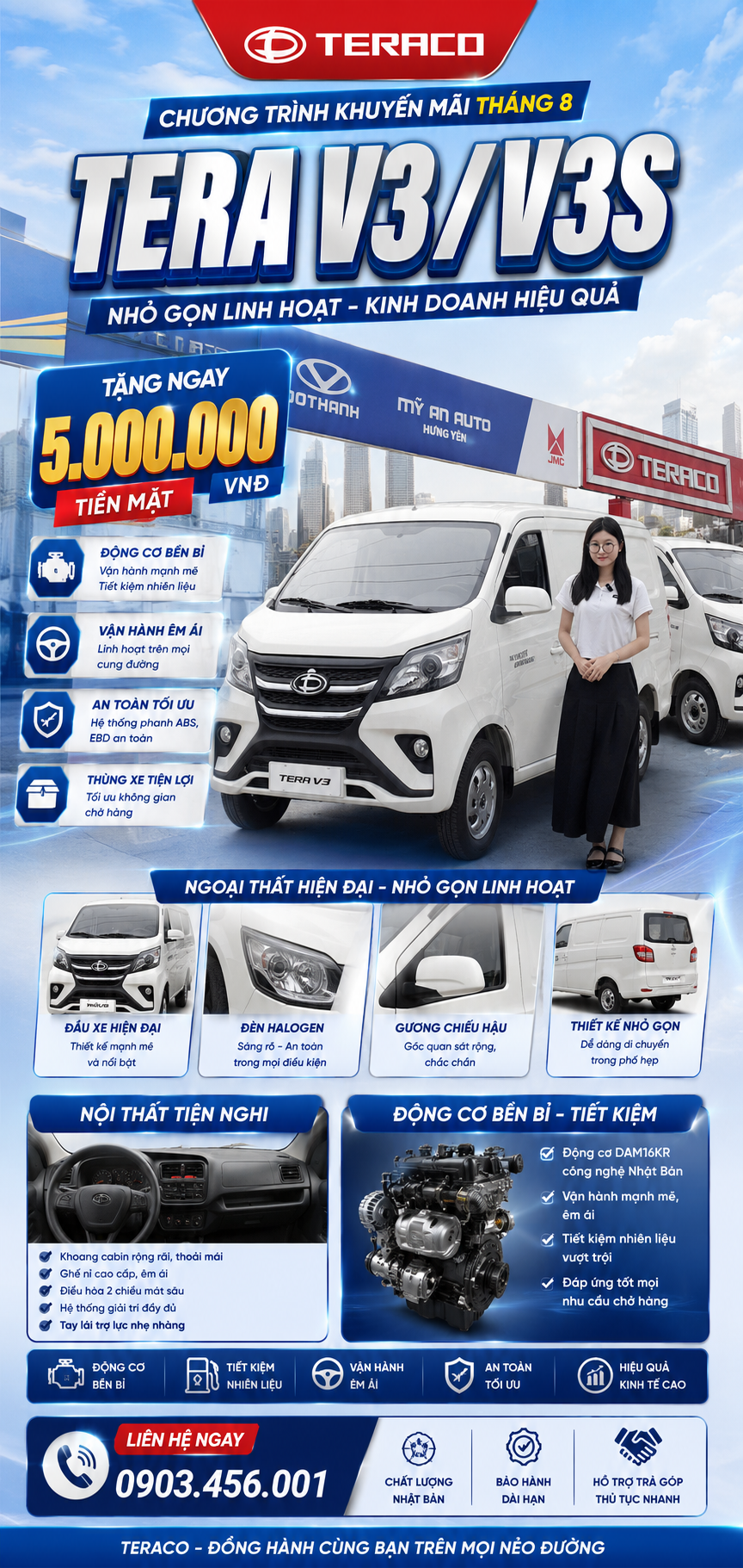 ảnh bìa khuyến mãi tera v3 tháng 8