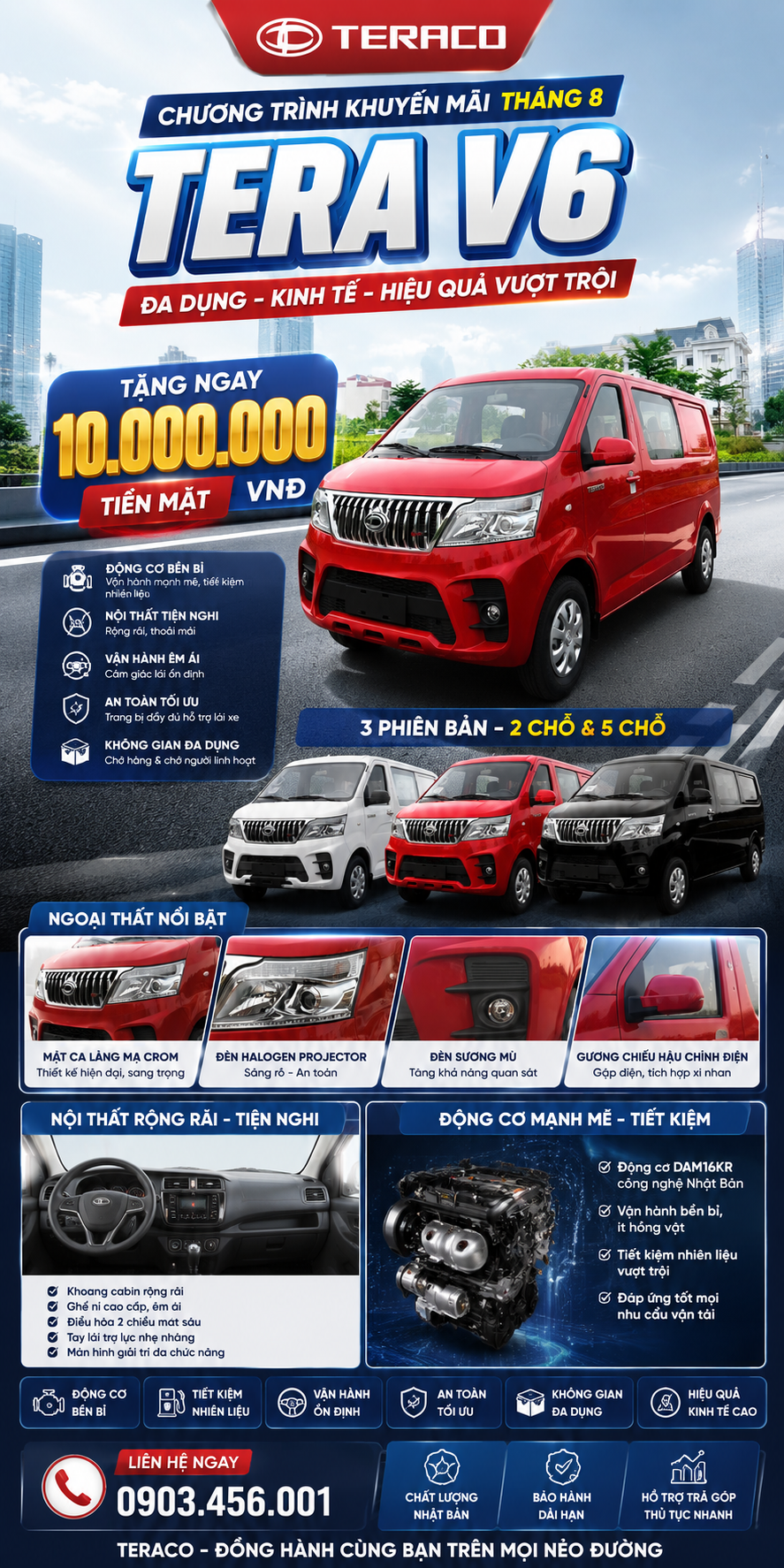 ảnh bìa khuyến mãi tera V6 tháng 8